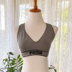 Puma - Grey Sports Bra